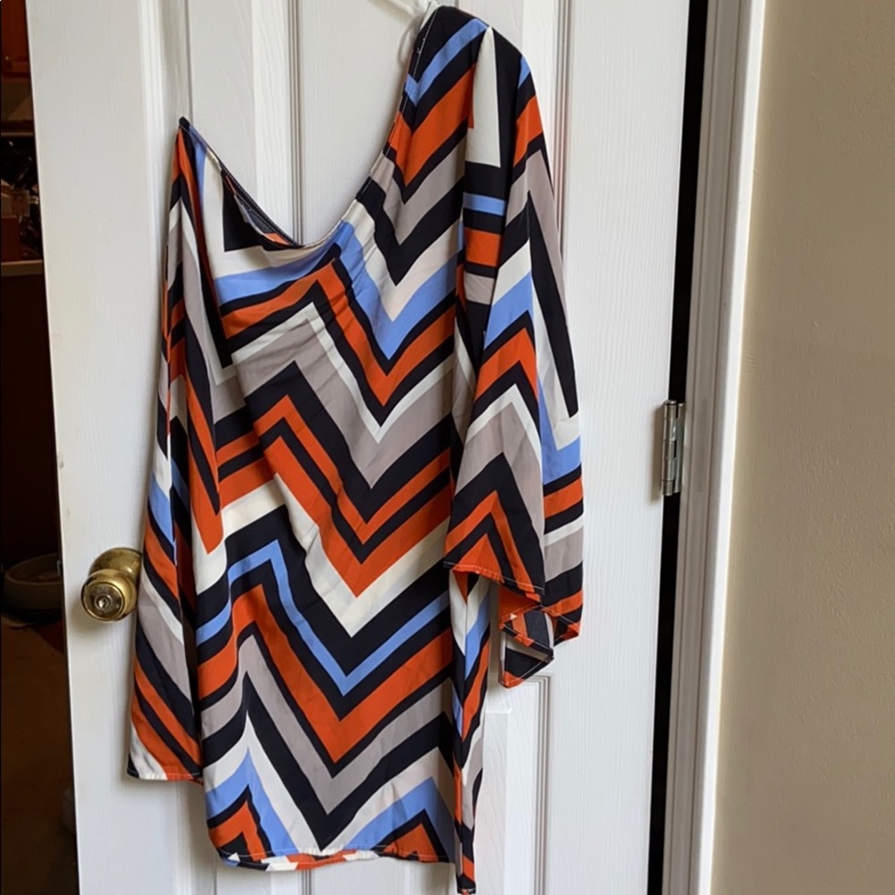Shevron dress